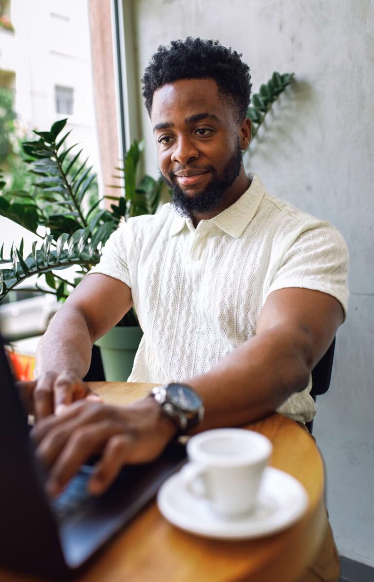 Flexible learning in a modern café environment