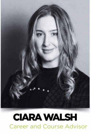 Professional portrait of Ciara Walsh, Career and Course Advisor