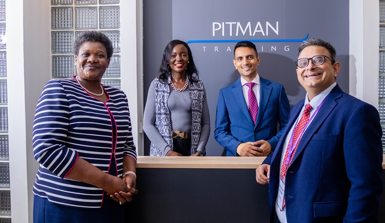 Safal MRM Foundation and Pitman Training Kenya leadership team at the Career Acceleration Programme launch in Nairobi