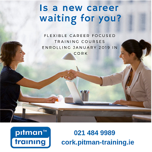 Pitman Training Programming Courses Offered at Cork Pitman Training Programming Courses Offered at Cork
