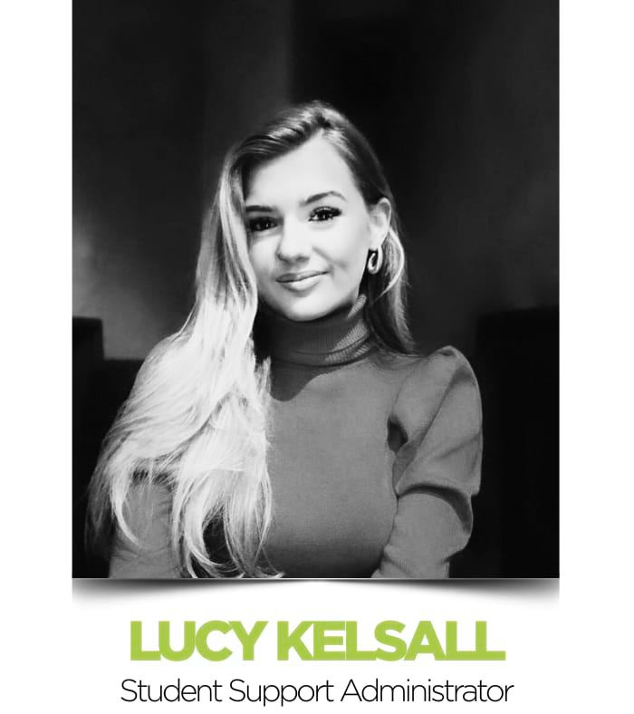 Lucy Kelsall - Student Support Administrator Lucy Kelsall, Student Support Administrator at the Pitman Training Centre in Cork